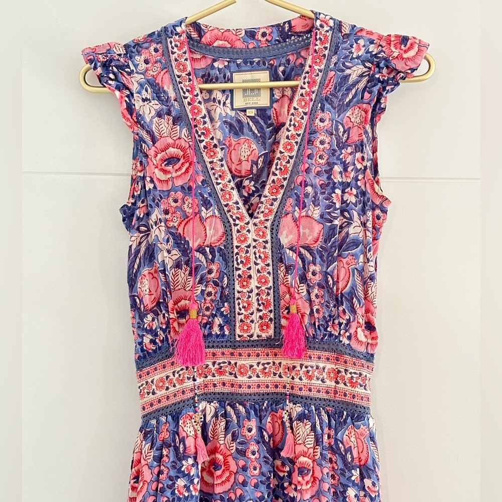Alicia Bell silk cotton Annabelle Midi Dress- Cotton size XS - Picture 4 of 12